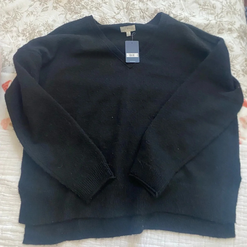Lucky Brand Black Sweater